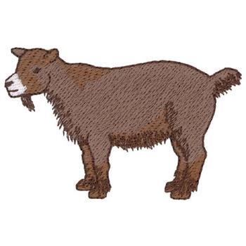 Pygmy Goat Machine Embroidery Design