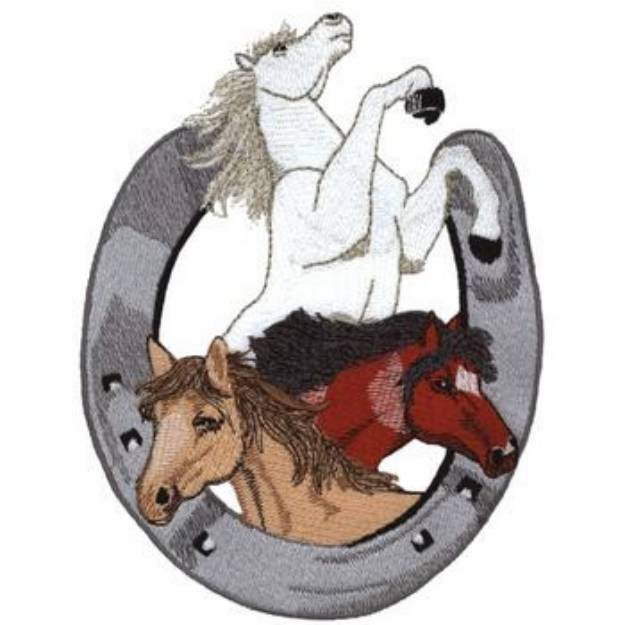 Picture of Horse Design Machine Embroidery Design