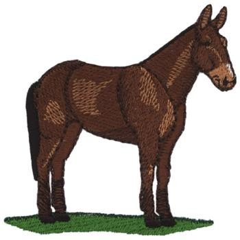 Mule Machine Embroidery Design