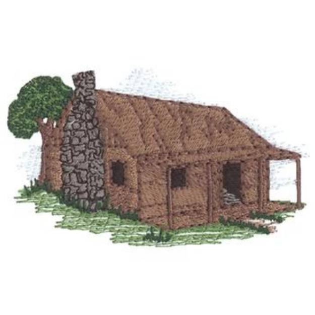 Picture of Frontier House Machine Embroidery Design