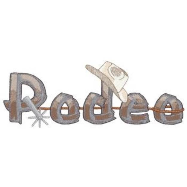 Picture of Rodeo Design Machine Embroidery Design