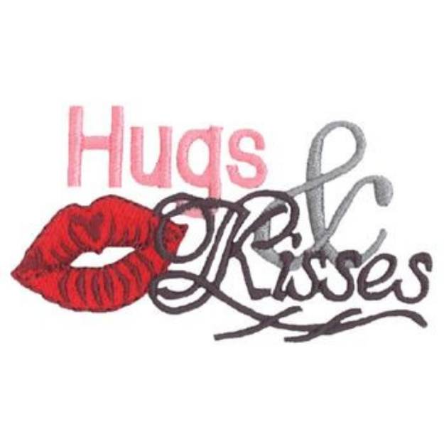 Picture of Hugs & Kisses Machine Embroidery Design