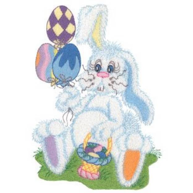 Picture of Easter Bunny Machine Embroidery Design