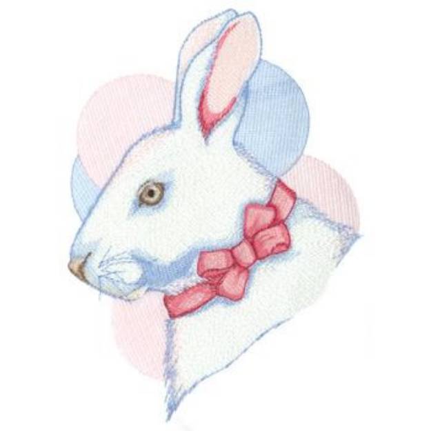 Picture of Easter Bunny Machine Embroidery Design