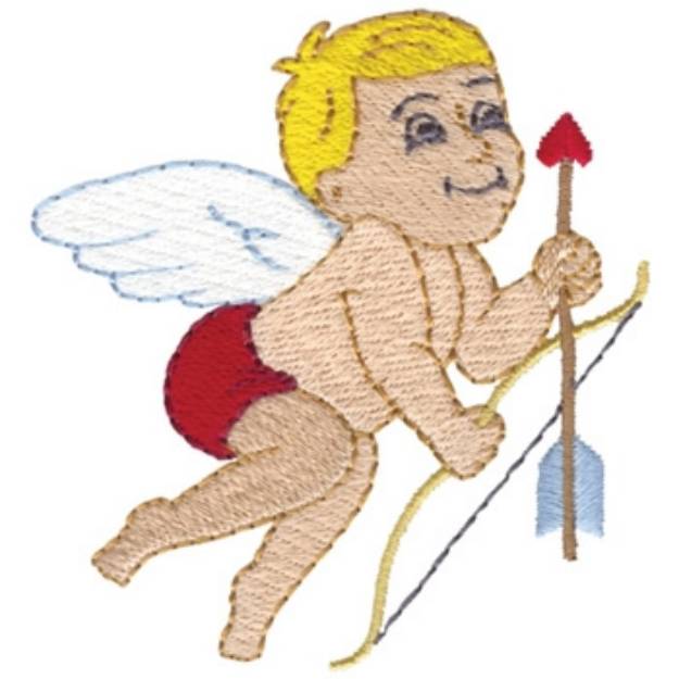 Picture of Cupid Machine Embroidery Design