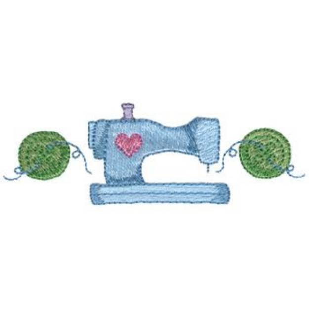 Picture of Sewing Machine Machine Embroidery Design