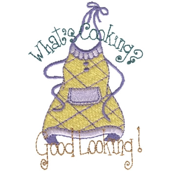Whats Cooking? Machine Embroidery Design