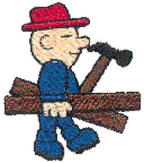 Picture of Carpenter Machine Embroidery Design