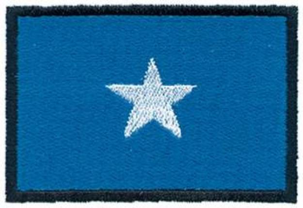 Picture of Somalia Flag Machine Embroidery Design