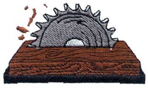 Picture of Table Saw Machine Embroidery Design