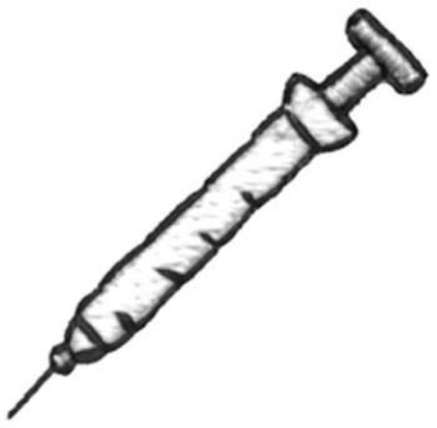 Picture of Syringe Machine Embroidery Design