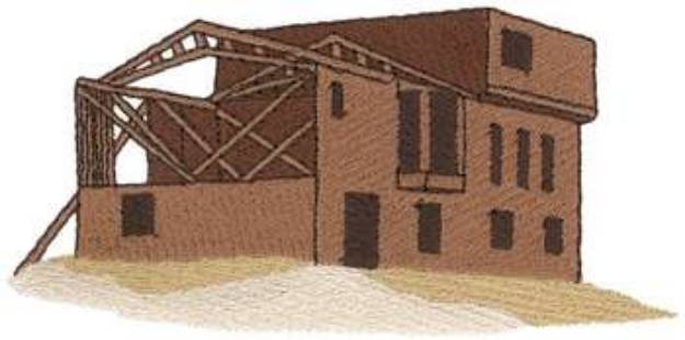 Picture of Home Construction Machine Embroidery Design