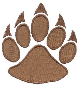 Animal Paw Machine Embroidery Design