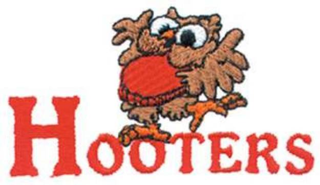 Picture of Hooters Mascot Machine Embroidery Design