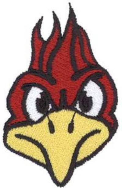 Picture of Cardinal Mascot Machine Embroidery Design