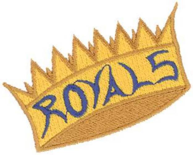 Picture of Royals Crown Machine Embroidery Design