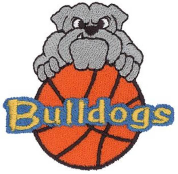 Picture of Bulldogs Machine Embroidery Design