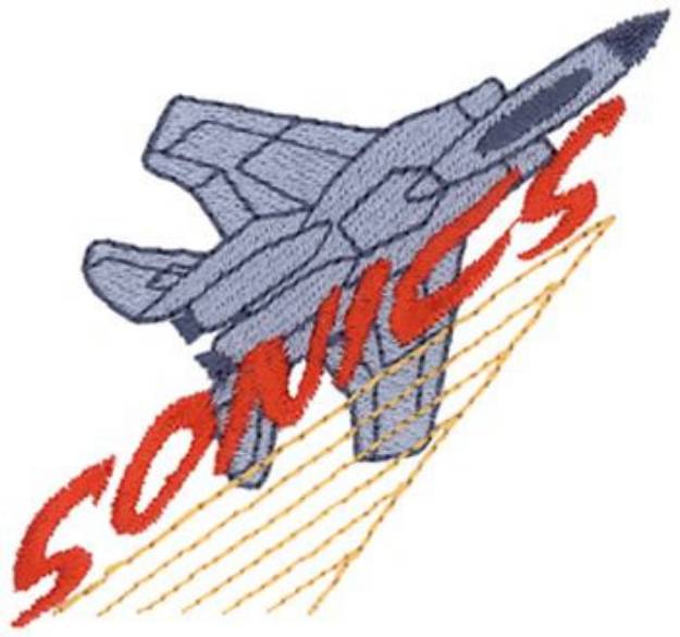 Picture of Sonics Machine Embroidery Design