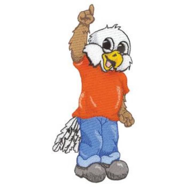 Picture of # 1 Eagle Machine Embroidery Design