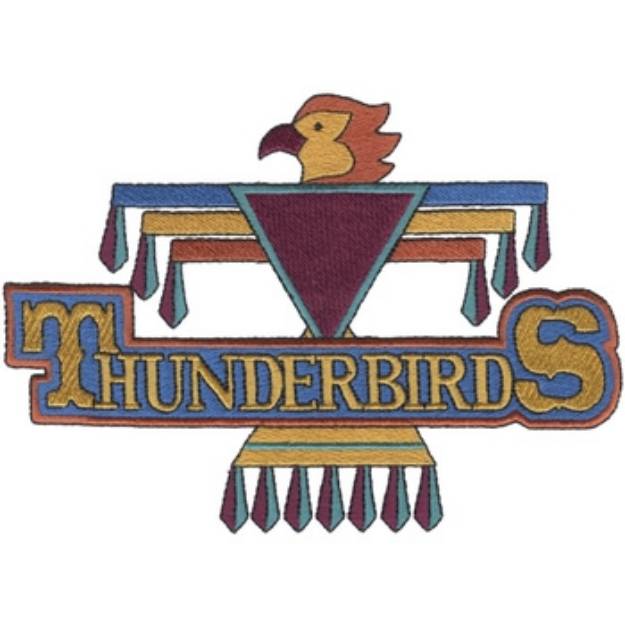 Picture of Thunderbirds Machine Embroidery Design