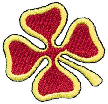 4-leaf Clover Machine Embroidery Design