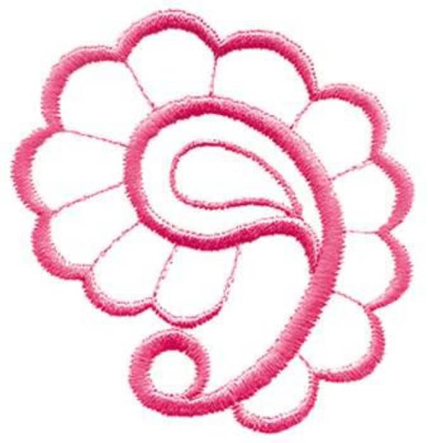 Picture of Swirl Scroll Machine Embroidery Design