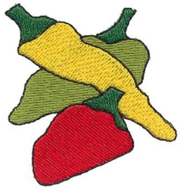 Picture of Jalapenos Machine Embroidery Design