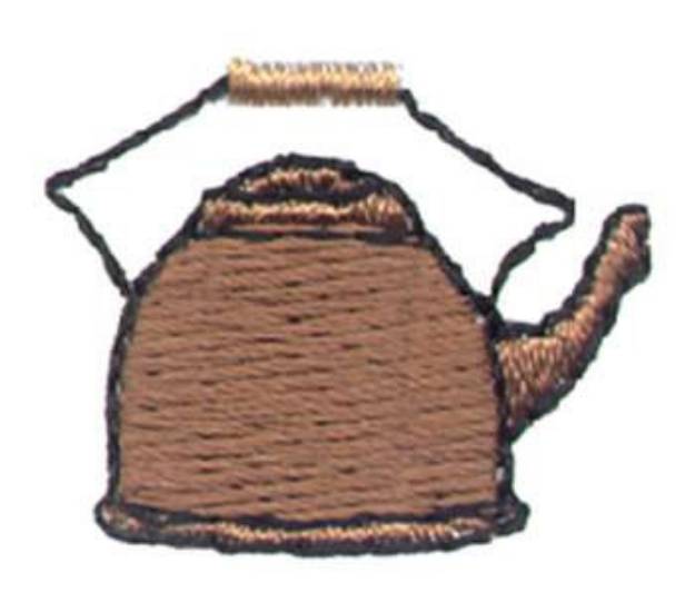 Picture of Teakettle Machine Embroidery Design