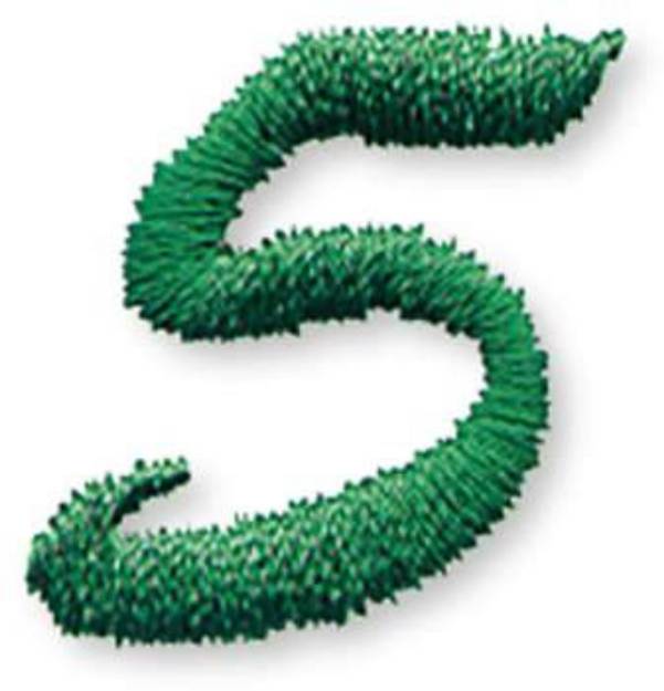 Picture of Script-Number 5 Machine Embroidery Design