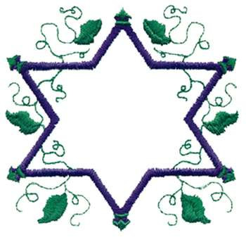 Star Border Machine Embroidery Design