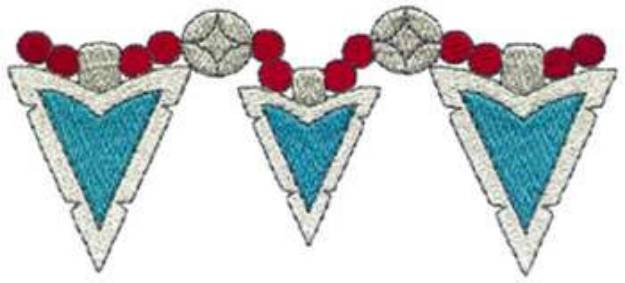 Picture of Arrowheads Machine Embroidery Design