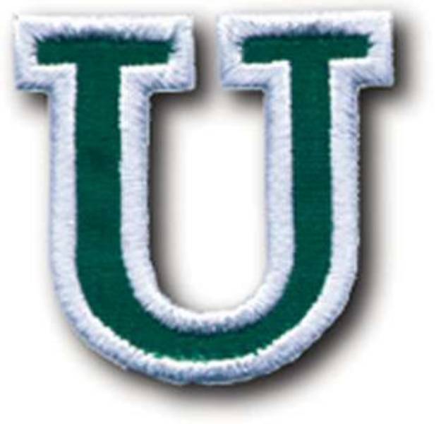 Picture of Athletic Letter U Machine Embroidery Design