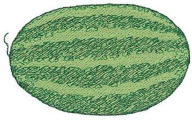 Picture of Watermelon Machine Embroidery Design