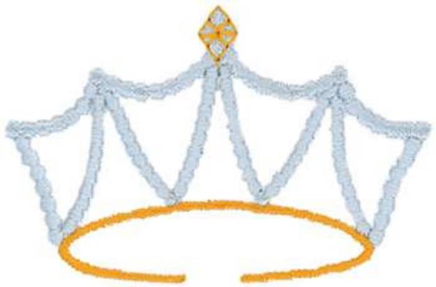 Picture of Tiara Machine Embroidery Design