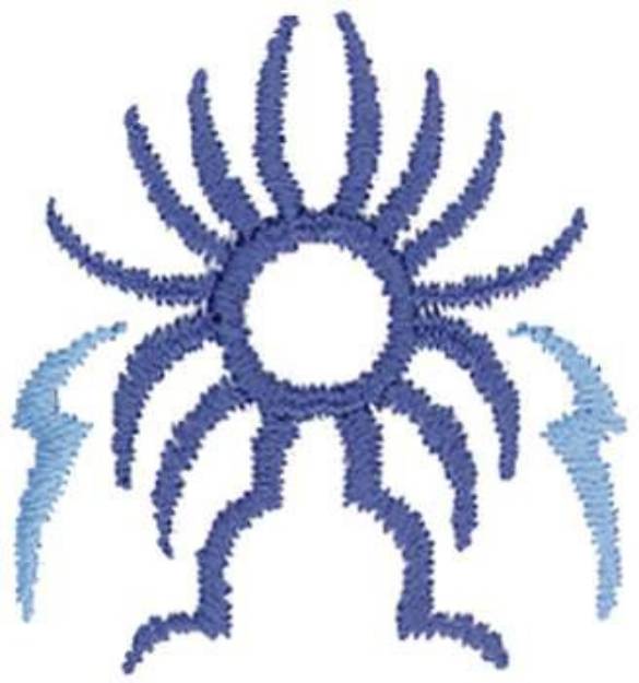 Picture of Abstract Crest Machine Embroidery Design