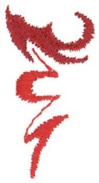 Picture of Zig Zag Scroll Machine Embroidery Design