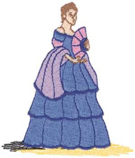 Picture of Opera Singer Machine Embroidery Design