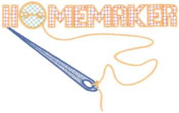 Picture of Homemaker Machine Embroidery Design