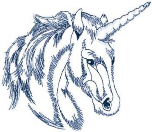 Picture of Unicorn Machine Embroidery Design