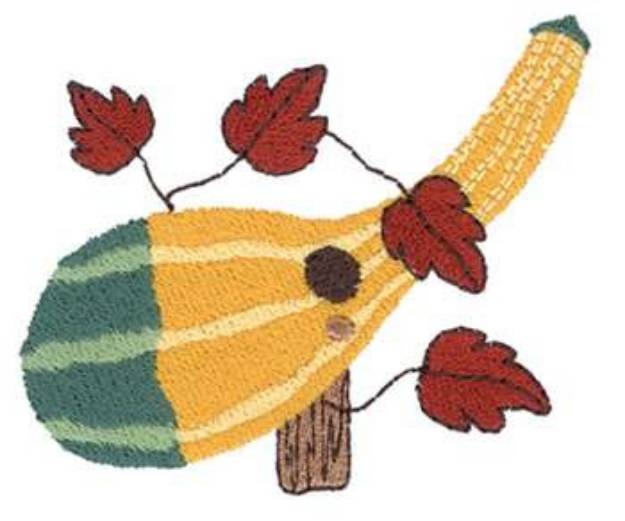 Picture of Gourd Birdhouse Machine Embroidery Design