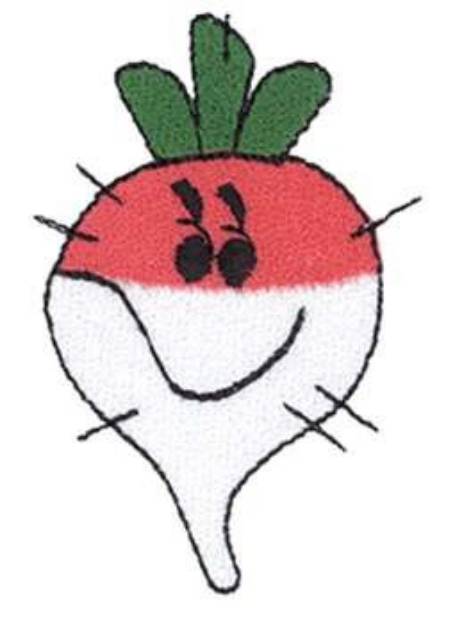 Picture of Patcwork Turnip Machine Embroidery Design