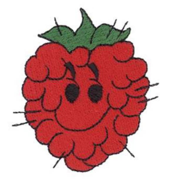 Picture of Raspberry Machine Embroidery Design