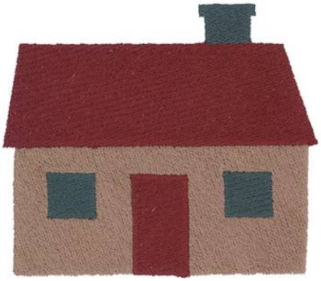 Picture of Cabin Machine Embroidery Design