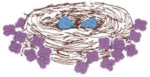 Picture of Nest Machine Embroidery Design