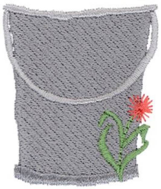 Picture of Pail Machine Embroidery Design