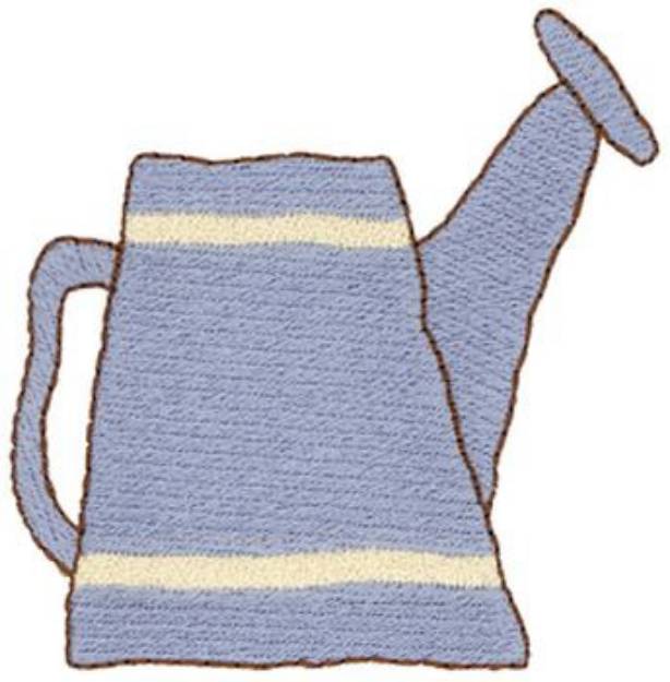 Picture of Watering Can Machine Embroidery Design