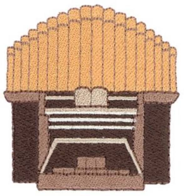 Picture of Organ Machine Embroidery Design