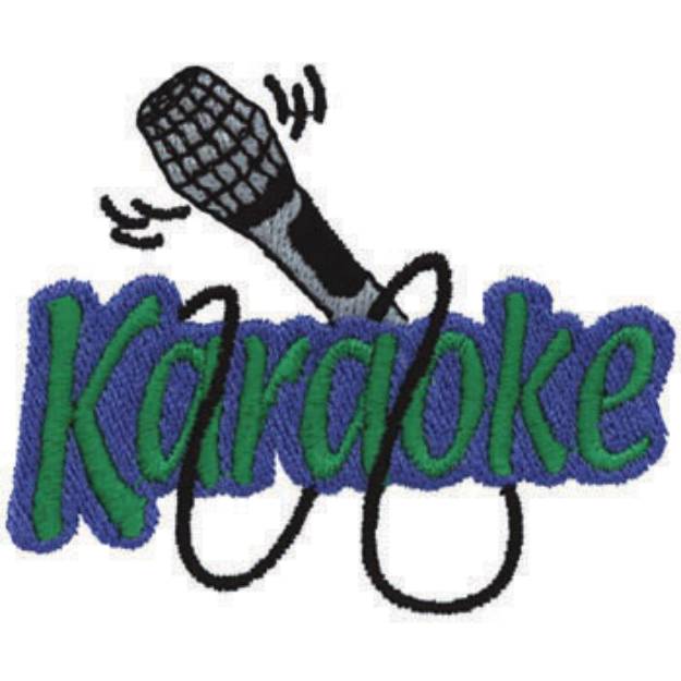 Picture of Karaoke Machine Embroidery Design