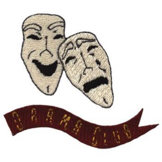 Picture of Drama Club Machine Embroidery Design