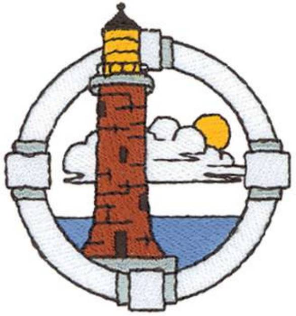 Picture of Lighthouse Portal Machine Embroidery Design